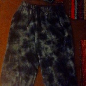 Light blue/dark blue sweatpants size small